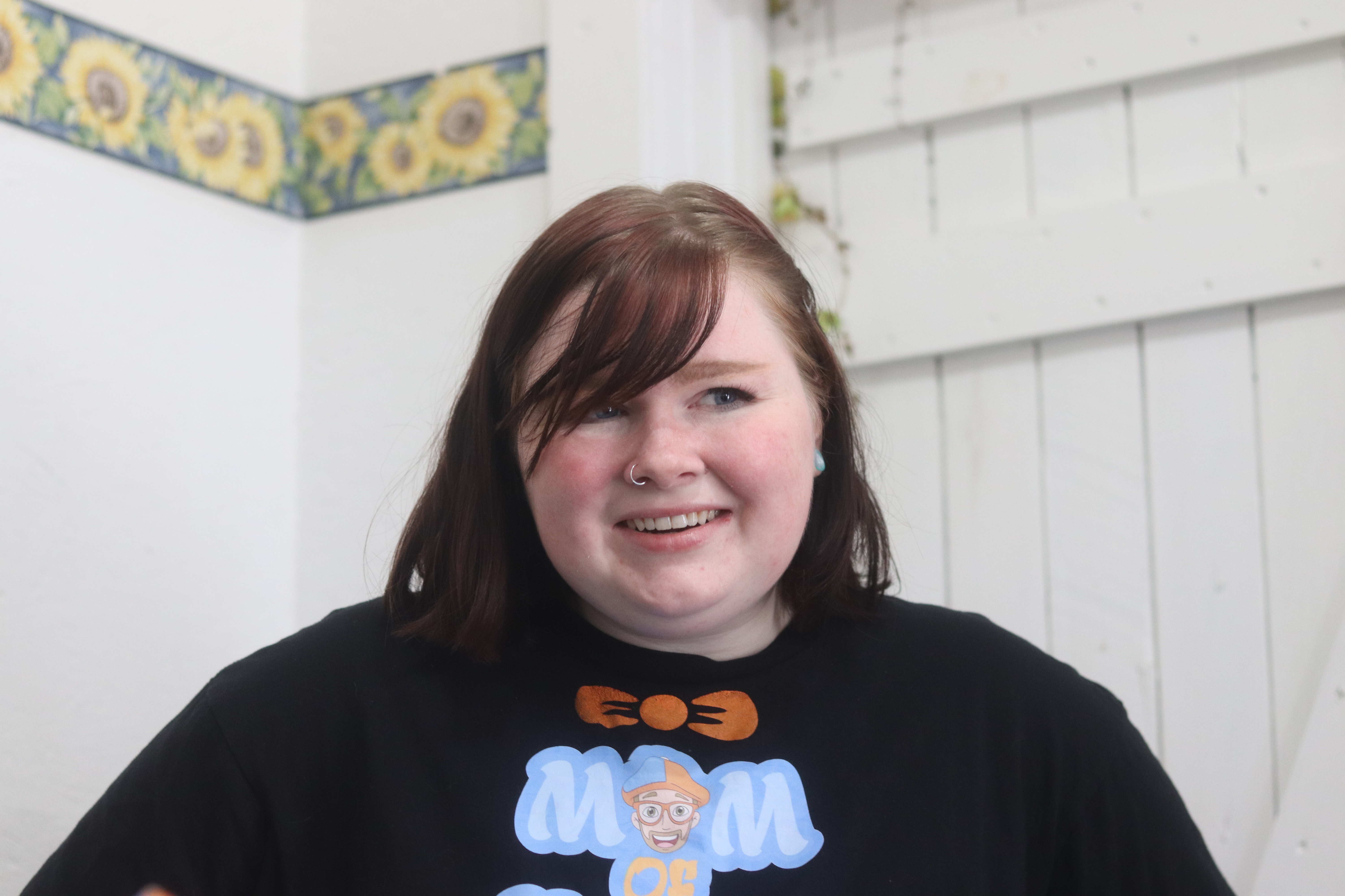 Picture of a women smiling.
